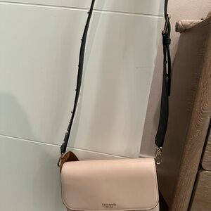 Kate Spade Cream and Black Crossbody Bag